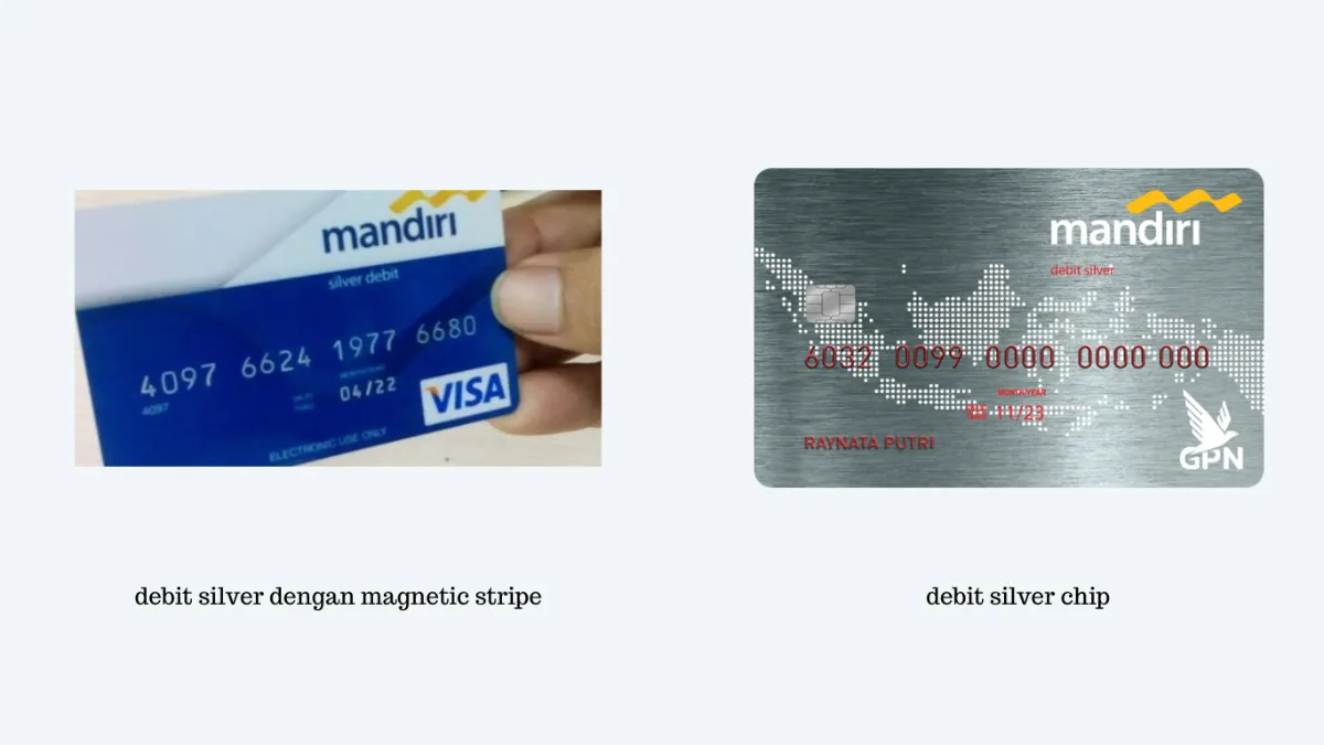 Tersedia Kartu Debit Silver Mandiri Visa