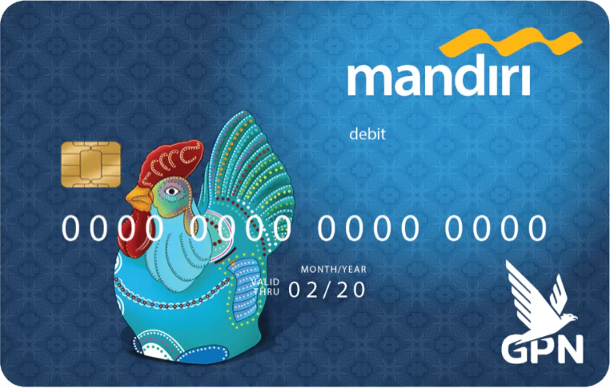 Kartu ATM Mandiri Warna Biru Bisa Berupa Kartu Mitra Usaha