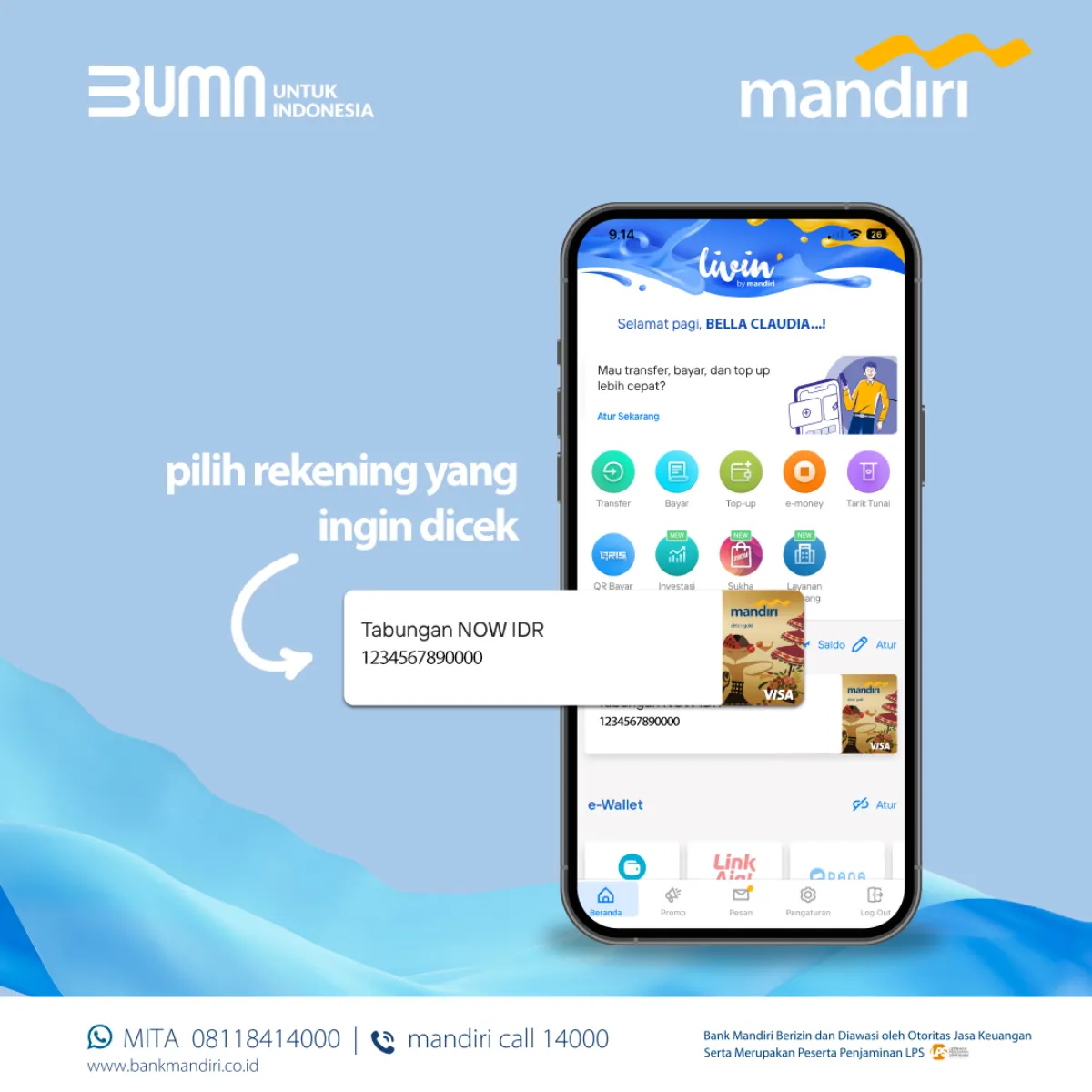 Maksimal Transfer Mandiri Jika Melalui Livin Mandiri